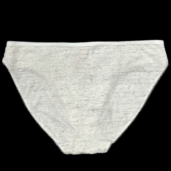 Victoria’s Secret Stretch Cotton / Modal Bikini Panty Gray Large - Picture 2 of 2